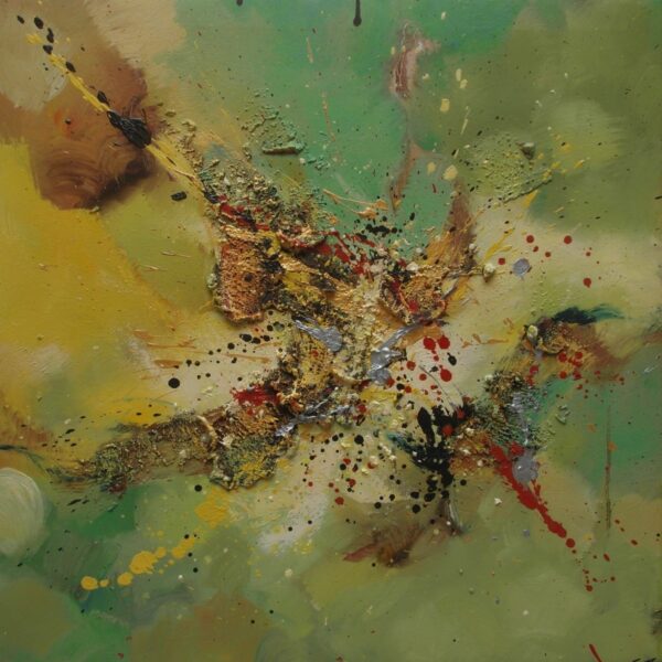 Splash abstrakt maleri